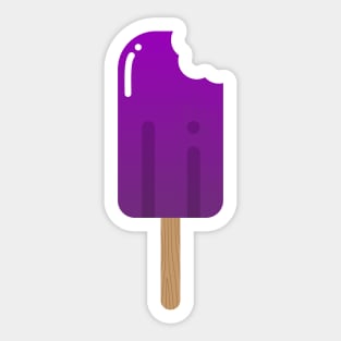 Vector Grapesicle Sticker